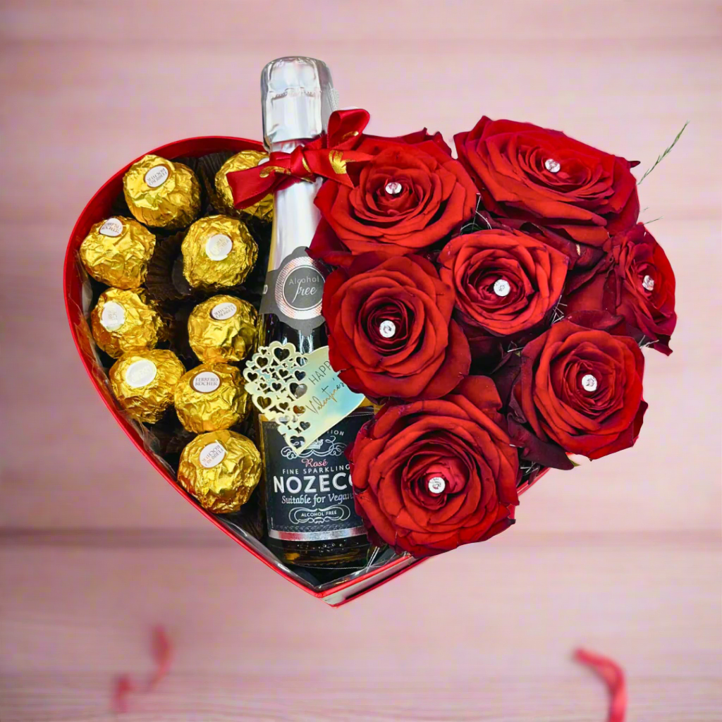 Custom Heart Shaped Bouquet