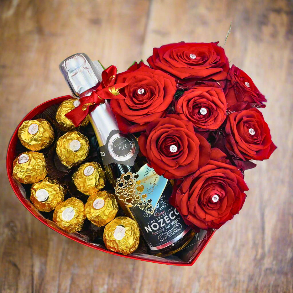Custom Heart Shaped Bouquet