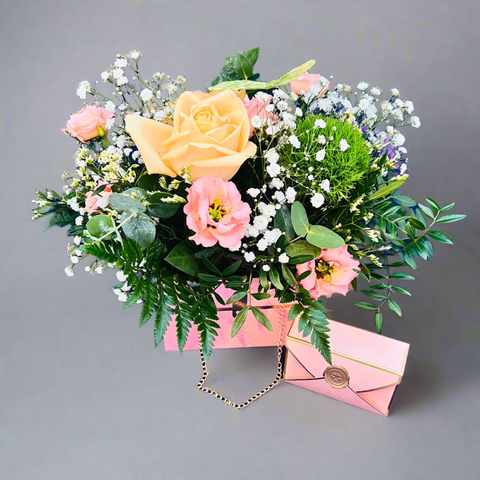 Rose Bouquet  box With Chocolate