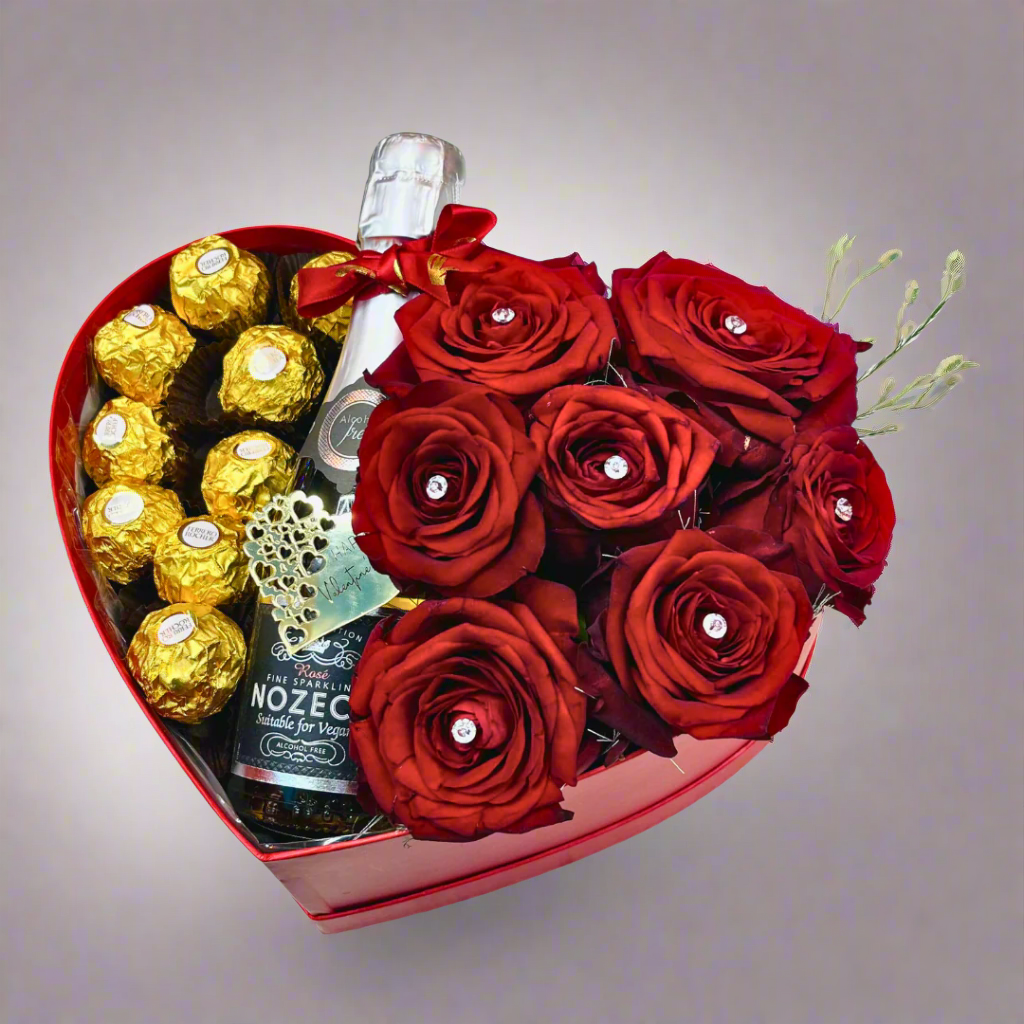 Custom Heart Shaped Bouquet