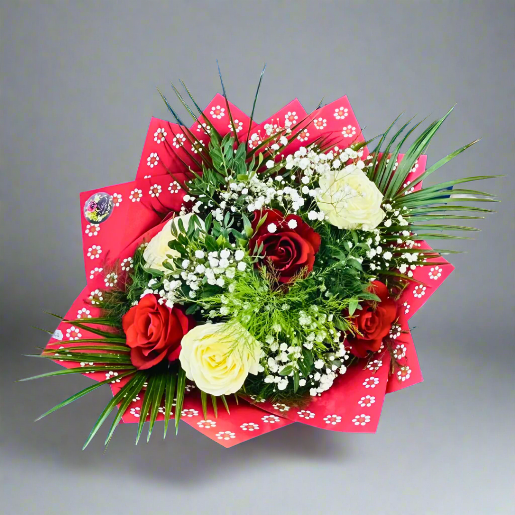 Valentine's Day Premium Marjoland 6 Roses Medium